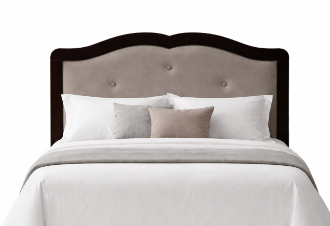 064- AL135  Cabezal 135cms. madera tapizado